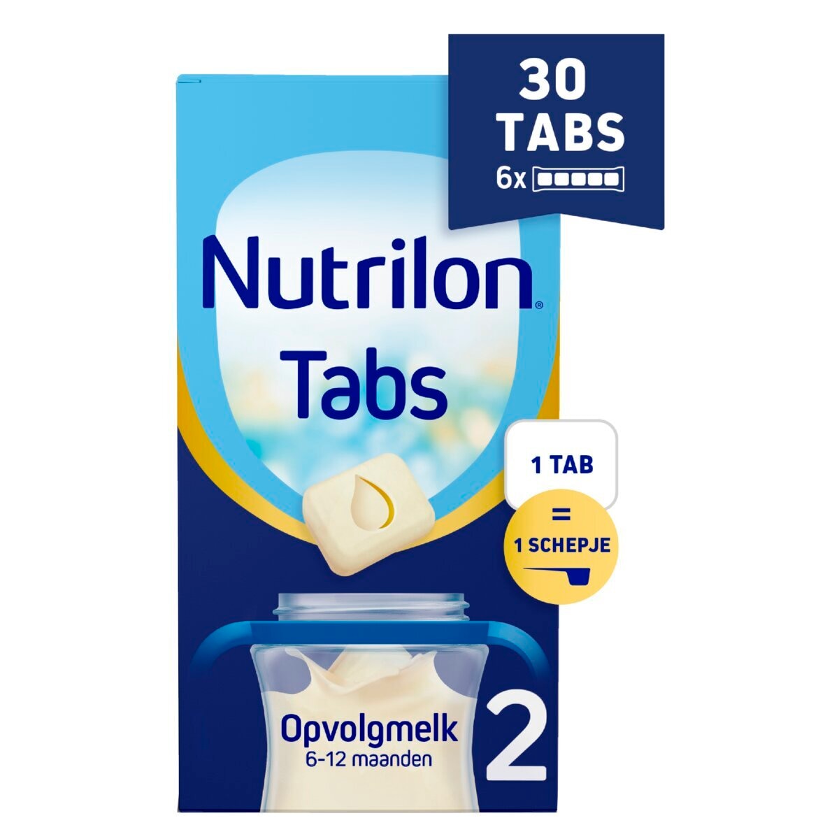 Nutrilon 2 Baby Opvolgmelk 6-12M Tabs